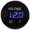 Digitálny voltmeter 5-48V modrý