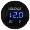 Digitálny voltmeter 5-48V modrý