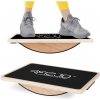 4FIZJO BALANČNÁ DOSKA BALANCE TRAINER WOOD - obdĺžnik