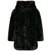 Girls' Teddy Hooded Coat Black čierna 158-164 Urban Classics 4065812032041