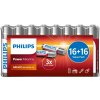 Philips Batéria AAA 1,5 V Power Alkaline, 32 ks