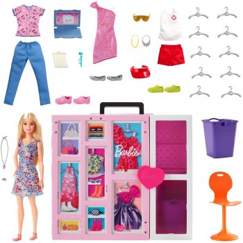 Barbie Módny šatník snov s bábikou od 46,9 € - Heureka.sk