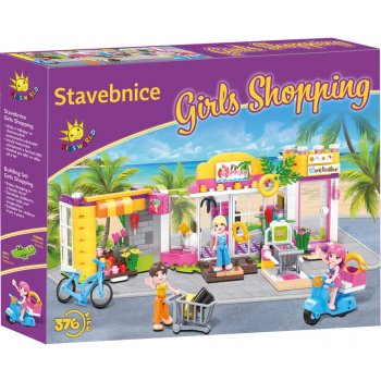 Kids world Stavebnice Girls Shopping 376 ks