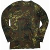 Mil-Tec tričko maskáčové dlhý rukáv - Flecktarn / BW fleck (Bavlnený nátelník v maskovacom prevedení Flecktarn od výrobcu Miltec)