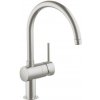 Drezová batéria GROHE Minta s otočným ramienkom supersteel 32917DC0