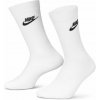 Ponožky Nike Sportswear Everyday Essential Crew 3P - Biely (38-42)