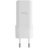 AppleMix 45W EÚ adaptér / nabíjačka ALLITY - USB-A + USB-C - mini GaN - biela