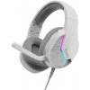 Marvo H8618, herní sluchátka s mikrofonem, USB, RGB - bílá, HG9022