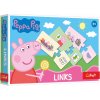 Trefl Hra Links skladačka Prasiatko Peppa/Peppa Pig 14 párov vzdelávacia hra v krabici 21x14x4cm