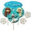 Cukrová zapichovacia sada na tortu Frozen 6 ks