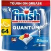 Kapsule do umývačky Finish Quantum Citrón 6 4 kusy