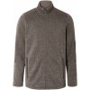 Livergy® Pánska flísová bunda hnedá, XXL 60/62 (100380684)