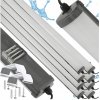 BERGE 8x LED stropné svietidlo 60W 6600lm 120cm 230v - neutrálna biela