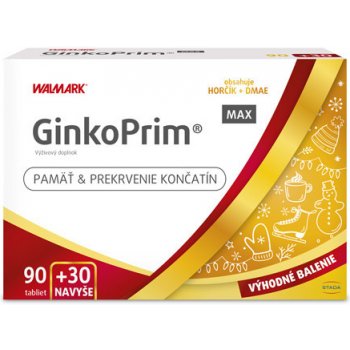 WALMARK GinkoPrim MAX PROMO 2022 90+30 tabliet