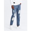 Ombre Clothing Pánske džínsové nohavice Hamas temno modra XXL