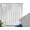 Design 91, Hotová záclona s riasiacou páskou - Belissa biela, š. 3 m x d. 3 m