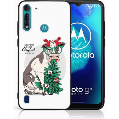 PROTEMIO 65975 MY ART Kryt s vianočným dizajnom Motorola Moto G8 Power Lite MERRY CHRISTMAS (074)