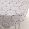 Biante Dekoračný oválny obrus PML-031 Designové geometrické obrazce na bielom 140x220 cm