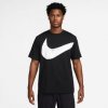 Nike Hyverse Swoosh Men Dri-FIT Short-sleeve Fitness Top | FZ1064-010 | Čierna | L