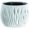 Prosperplast Sandy Bowl kvetináč 18 cm biela DSK180