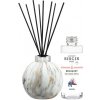Maison Berger Paris Darčeková sada aróma difuzér Marbrure White + náplň Liliflora 180 ml