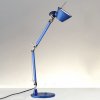 Stolná lampa Artemide Tolomeo Micro modrá - A011850