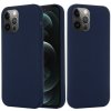 AppleKing ochranný silikónový kryt s podporou MagSafe nabíjanie pre iPhone 13 Pro Max - tmavomodrý - možnosť vrátiť tovar ZADARMO do 30tich dní
