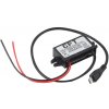 CPT menič napätia do auta 12V na 5V - Vstup kábliky, výstup Micro USB