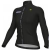 ALÉ Cyklistický dres s dlhým rukávom zimný - PR-E FOLLOW ME - čierna XL