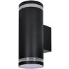 Solight WO811 Nástenné svietidlo POTENZA GU10 2x30W, IP54, čierna
