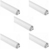 Brolux Hliníková lišta Satén, anodizovaný rohový profil pre LED pásiky do 10mm, 2m, 5ks, ML6027_32_5