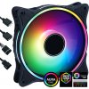 Ventilátor MODECOM 120 x 120 mm FAN-APEX-120R-ARGB-100