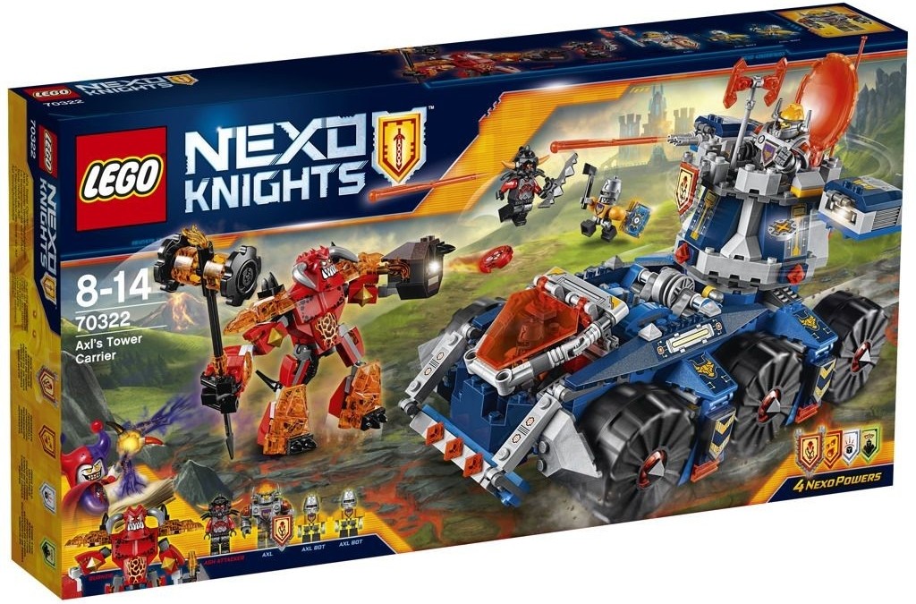 LEGO® Nexo Knights 70322 Axlův věžový transportér od 96,19 € - Heureka.sk