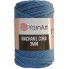 Špagát Macrame Cord 3 MM Stredne modrá 786