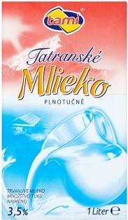 Tami Tatranské plnotučné trvanlivé mlieko 1 l od 0,59 € - Heureka.sk