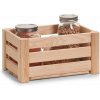Drevená bednička MONTY, úložný drevený box 30 x 20 x 15 cm