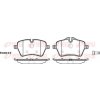 Sada brzdových platničiek kotúčovej brzdy REMSA 1277.00