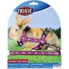 Trixie Postroj nylon sVodítkom na králika motív