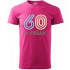 60 a fešák - Klasické pánske tričko vyššej gramáže - 4XL ( Purpurová )