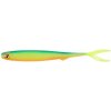Fox Rage Gumová Nástraha Slick Finesse Super Soft UV Blue Back Chartreuse - 20 cm