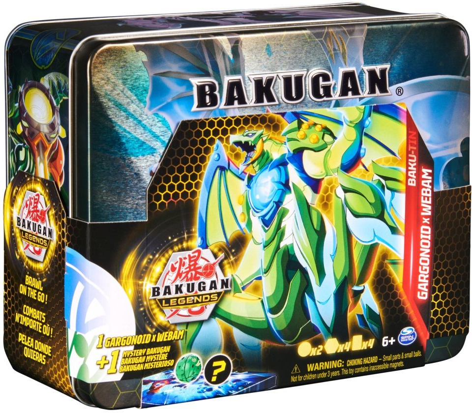 Spin Master BAKUGAN PLECHOVÝ BOX S EXKLUZÍVNYM BAKUGANOM S5