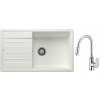Súprava granitový drez Blanco Legra XL 6 S 523328, kuchynská batéria Oltens Lista 35202100