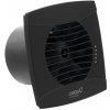 Cata UC-10 TH kúpeľňový ventilátor axiálny s automatom, 8W, potrubie 100mm, čierna SPH 01202200