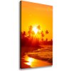 Vertikálny foto obraz na plátne Tropická pláž 50x100 cm