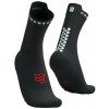 Ponožky Compressport Pro Racing Socks v4.0 Run High - Black/White - T1
