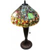 Tiffany stolová lampa CHROMATIC Ø30*60