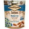 Carnilove Dog Crunchy Snack losos s čučoriedkami 200 g