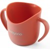 BabyOno hrnček ergonomický s uškami 120 ml coral