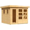 KARIBU HOLZTECHNIK Drevený domček KARIBU LAHAR 3,5 (11504) natur LG4419