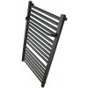 Regnis LE-R, vykurovacie teleso s vešiakom na uteráky 440x1580mm, 701W, čierna, LE-R/1580/440/D400/BLACK